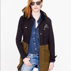 J Crew Color Block Field Jacket